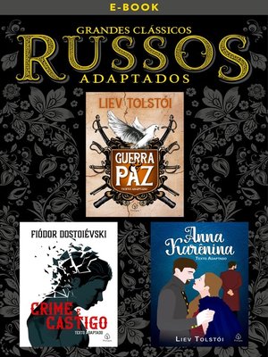 cover image of Grandes clássicos russos adaptados
